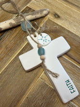 Load image into Gallery viewer, FAITH CROSS WITH DRIFTWOOD
