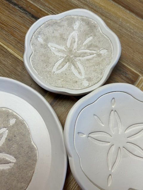 TRINKET DISH-Sand Dollar