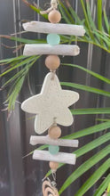 Load and play video in Gallery viewer, MOZZIE COIL HOLDER - Starfish with Recycled Glass Beads
