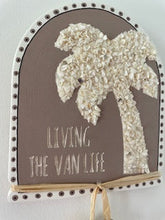 Load image into Gallery viewer, CARAVAN DECOR- Living the van life ARCH PALM LARGE
