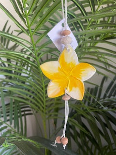 ESSENTIAL OIL CAR DIFFUSER- Frangipani